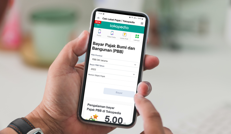 Kini Masyarakat Bisa Bayar Pajak PBB Online Lewat Tokopedia 