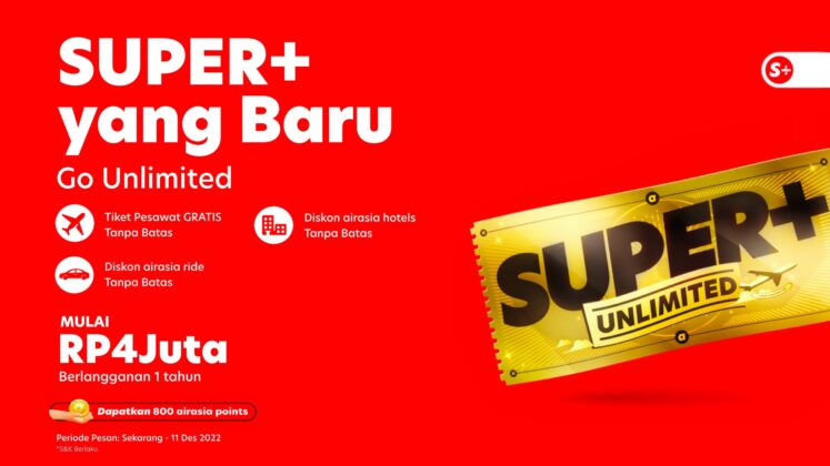 SUPER+ dari airasia Super App Perkenalkan Versi Terbaru