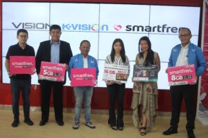 Smartfren Hadirkan Kartu Perdana Vision+ dengan Gratis Akses Konten Streaming