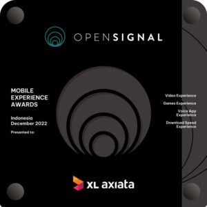 XL Axiata Menangi 4 Kategori Opensignal Award Desember 2022