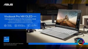 ASUS Vivobook Pro 14X OLED (N7401), Laptop untuk Content Creator