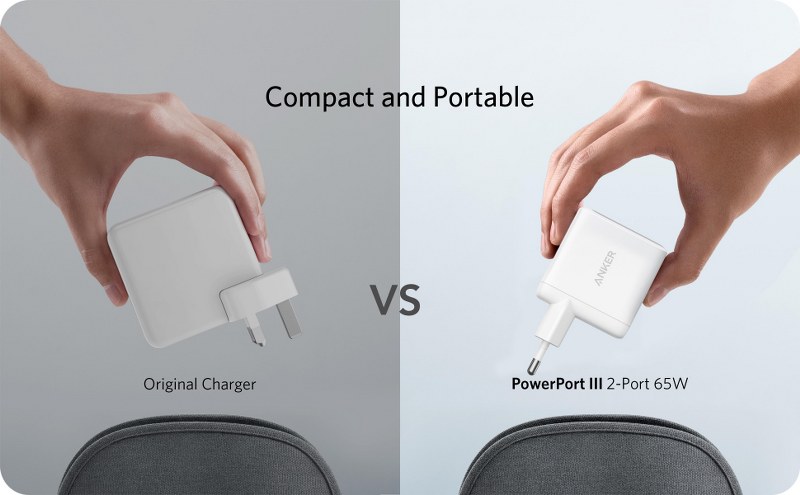 ANKER PowerPort 726 Nano II Isi Baterai Laptop dan Smartphone Makin Cepat