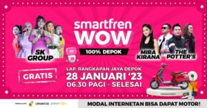 Menyukseskan UMKM Dihadirkan dalam Smartfren WOW 100% untuk Indonesia