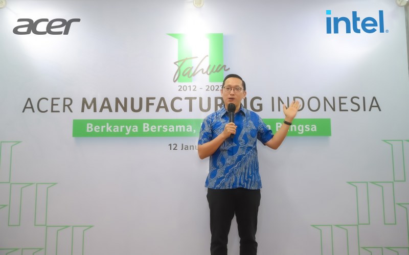 Acer Manufacturing Indonesia Maksimalkan Sumber Daya Lokal