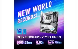 Overclocker ASUS Memecahkan Rekor Batasan 9 GHz