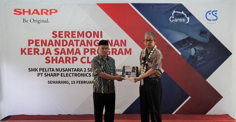 Sharp Indonesia berkomitmen membangun negeri melalui program Sharp Class