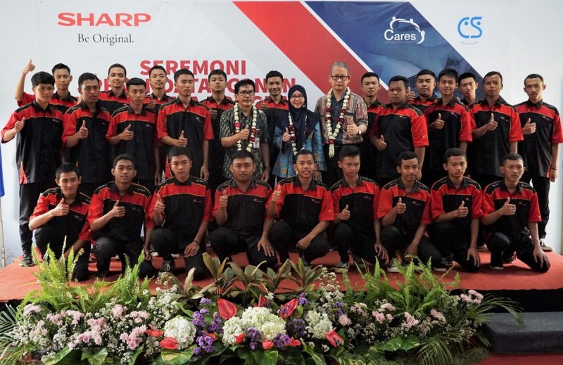 Sharp Indonesia berkomitmen membangun negeri melalui program Sharp Class