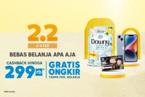 Siap siap! Mulai 2-4 Februari 2023 Promo Double Day 2.2 2023 Blibli Digelar