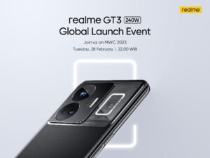 realme Luncurkan realme GT3 di Ajang Mobile World Congress 2023