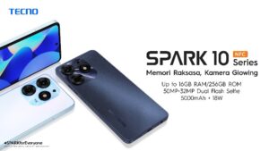 Ini Dia Harga Dan Spesifikasi TECNO SPARK 10 Series NFC