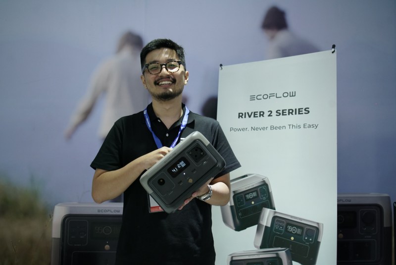 EcoFlow Media Briefing Session di SolarTech Indonesia 2023