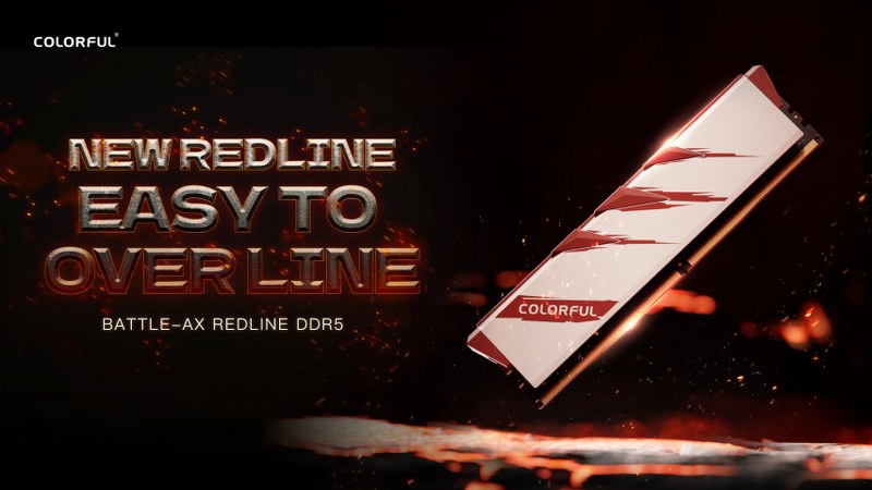 COLORFUL Luncurkan Memori Gaming Battle-Ax Redline Series