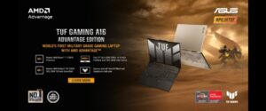 ASUS TUF Gaming A16 Advantage Edition, Laptop Gaming AMD Advantage 