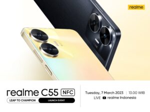 realme C55 NFC Siap Mendobrak Pasar Smartphone di Indonesia