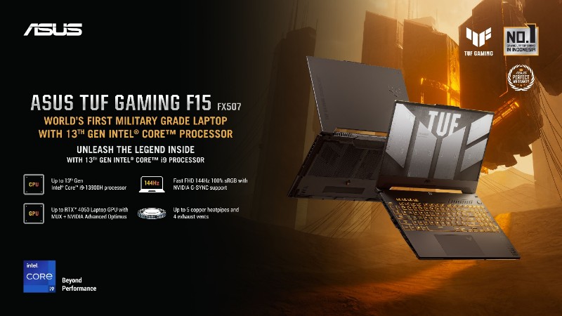 ASUS ROG Hadirkan Laptop Gaming Prosesor 13th Gen Intel Core Terlengkap