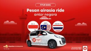 airasia ride Luncurkan Inovasi Fitur untuk Pemesanan Terjadwal Antar Negara