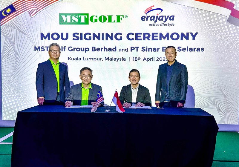 Erajaya Active Lifestyle dan MST GOLF Umumkan Kerja Sama