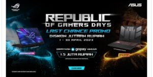 Beli Laptop ROG Sekarang dan Dapatkan Saldo GoPay Rp1,5 Juta