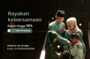 Libur Panjang Lebaran, OYO Berikan Diskon Hingga 70%