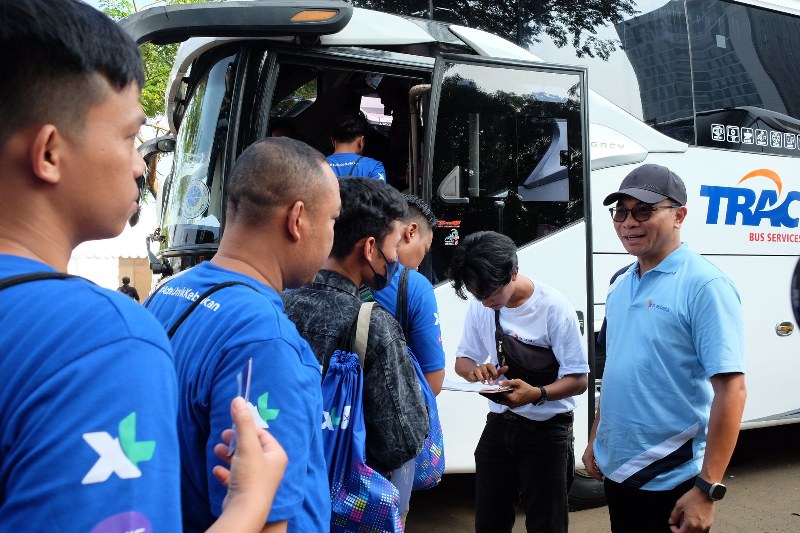 Mudik Bareng 2023 XL Axiata, Fasilitasi Mitra Penjualan dan Karyawan