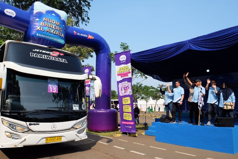 Mudik Bareng 2023 XL Axiata, Fasilitasi Mitra Penjualan dan Karyawan