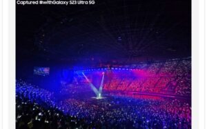 Seru-seruan Bareng Galaxy S23 Series di SUGA Rasakan Nonton Konser dengan Epic