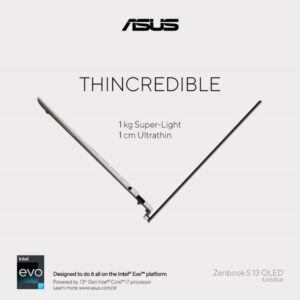 Zenbook S 13 OLED, Laptop Ultraportabel OLED Paling Tipis dan Ringan