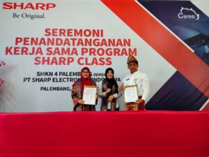 Sharp tingkatkan daya serap tenaga kerja lulusan SMK melalui program Sharp Class