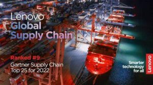 Lenovo Raih Peringkat 8 dalam Gartner Supply Chain Top 25