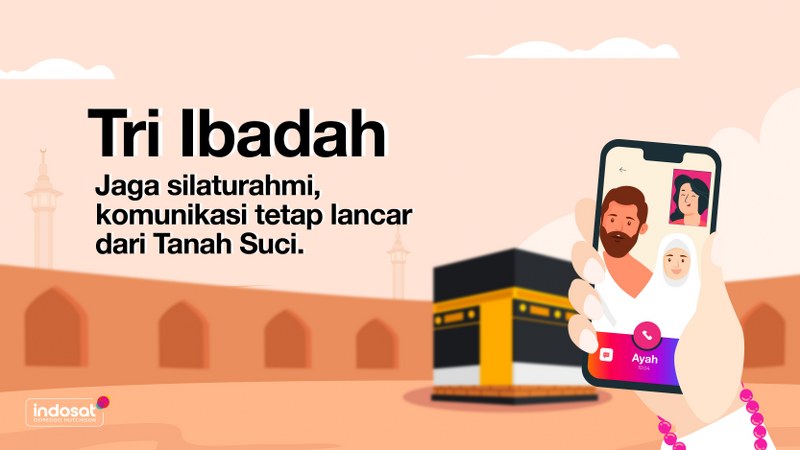 Indosat Ooredoo Hutchison Meluncurkan Paket Internet Khusus Ibadah Haji di Tanah Suci