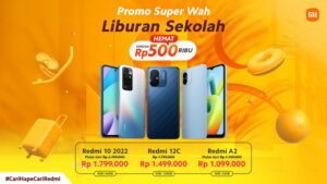 Sambut Liburan Sekolah, Produk Redmi dari Xiaomi Indonesia Harganya Makin Terjangkau