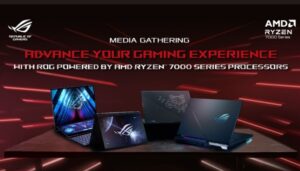 ASUS ROG Hadirkan Jajaran Laptop Gaming dengan Prosesor AMD Ryzenâ„¢ 7000 Series