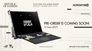 ROG Flow Z13-ACRNM RMT02: Laptop Gaming 2-in-1 Powerful dengan Desain Unik