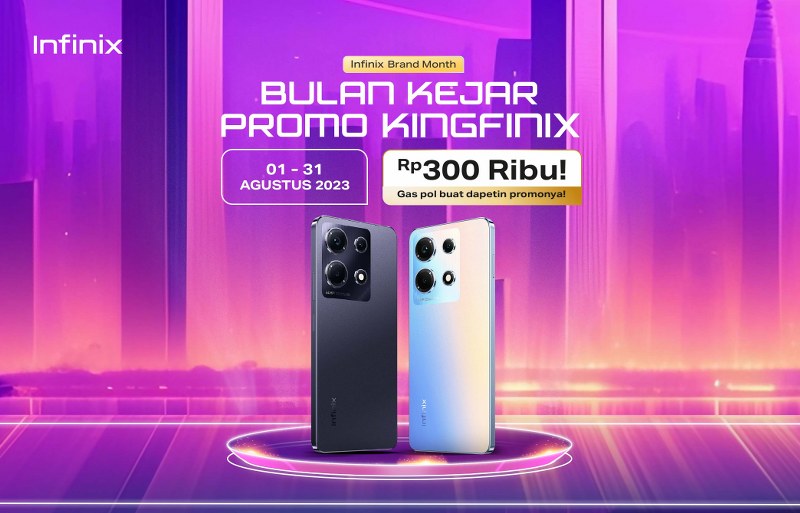 Program Bulan Kejar Promo Kingfinix: Potongan Harga dan Hadiah Menarik dari Infinix!