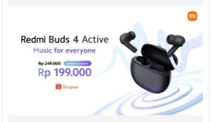 Redmi Buds 4 Active TWS Terjangkau untuk Gaya Hidup Aktif Konsumen Indonesia