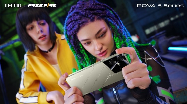 TECNO POVA 5 Series 5G Edisi Free Fire Rilis pada 1 Agustus Mendatang