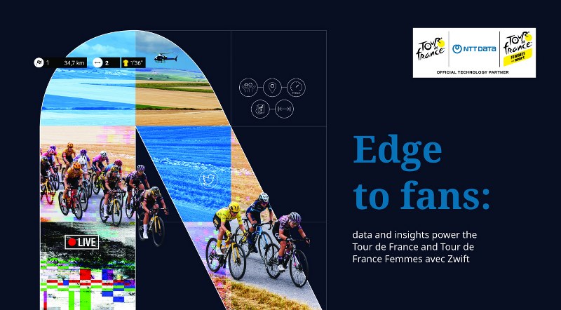 Solusi Teknologi NTT untuk Tour de France 2023: Integrasi IoT dan Edge Membawa Dampak Besar