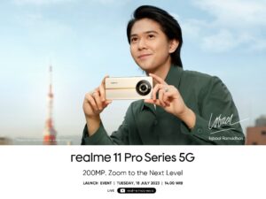 realme 11 Pro Series 5G Hadirkan Camera Berbalut Desain Premium Pertama di Dunia!