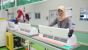 Pabrik AC Sharp Indonesia Siap Beroperasi