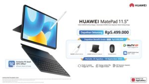 HUAWEI MatePad 11.5: Tablet Laptop-like Unggul di Segmen Entry-level