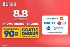 Promo Blibli Double Day 8.8: Belanja Cermat dan Hemat! Diskon hingga 90% dan Cashback Menarik