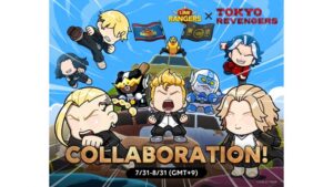 LINE Rangers Kolaborasi dengan Anime Terkenal Tokyo Revengers!
