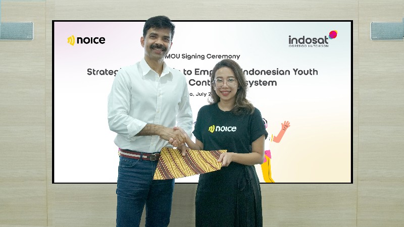 Indosat dan Noice BerkolaborasiÂ Majuka Industri Konten Kreatif di Indonesia