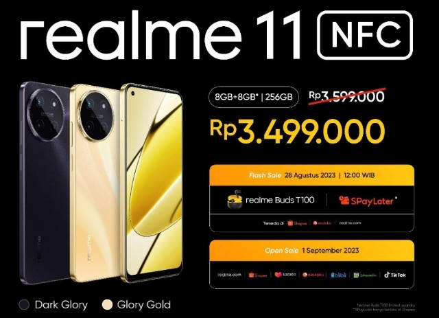 Rayakan Ulang Tahun ke-5, realme Luncurkan realme 11 dengan Harga Mulai dari Rp3.499.000