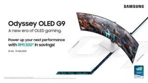 Jelajahi Dunia Gaming Baru dengan Samsung Odyssey OLED G9