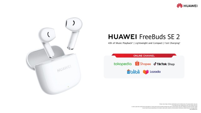 HUAWEI FreeBuds SE 2, TWS Kualitas Jempolan dengan Daya Tahan Baterai Hingga 40 Jam!