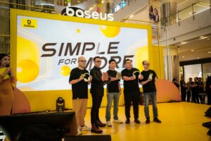 Baseus Perkenalkan Logo Baru dan Aksesori Teknologi Premium di Indonesia