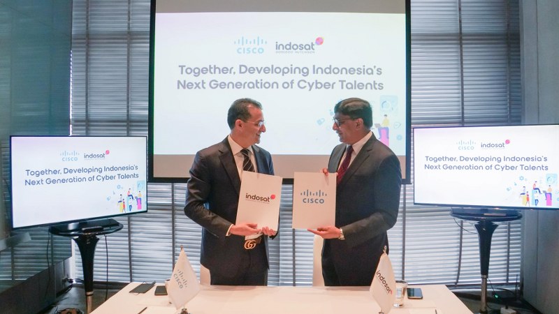 Indosat dan Cisco Tingkatkan Keamanan Siber di Indonesia dengan Program Pelatihan IDCamp