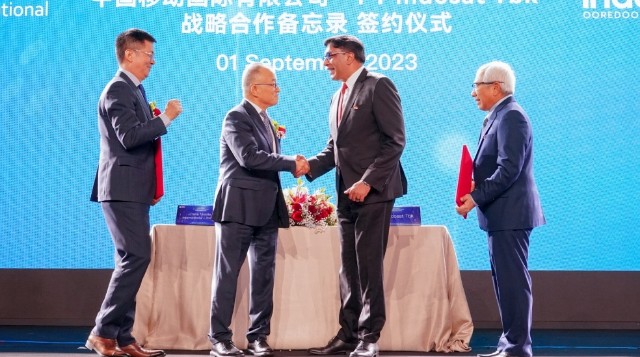 Indosat Ooredoo Hutchison & China Mobile International Umumkan Kemitraan Strategis