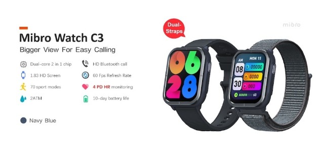 Mibro A2 & Mibro C3, Smartwatch Unggulan di Era Baru Kini Hadir Di Indonesia!